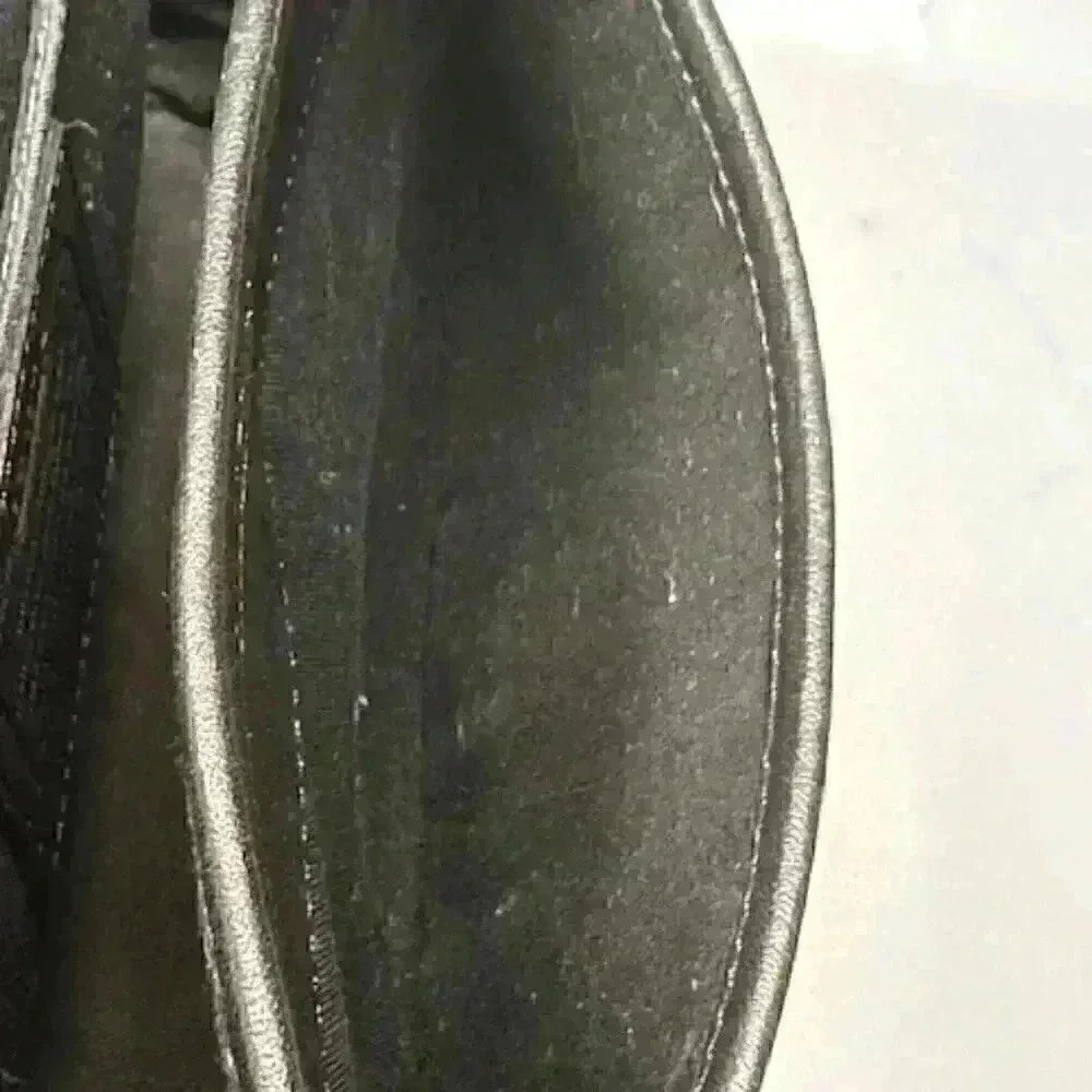 Coach Penelope 23403 Black Leather Turnlock Flap Crossbody Shoulder Bag Purse - Picture 13 of 13
